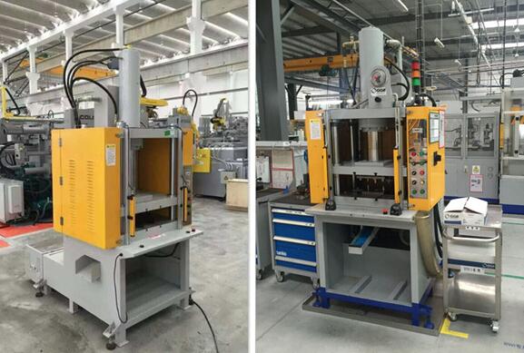 四柱液壓機(jī)實(shí)拍